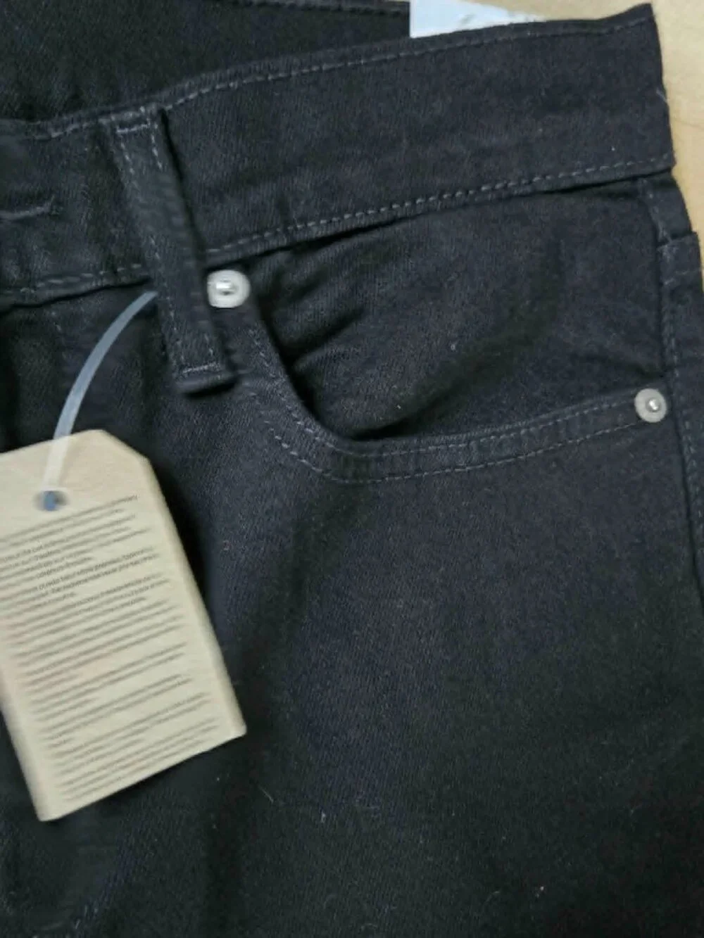 Levi’s 510 Skinny Fit Black Jeans BNWT 31x32 Flex Stretch - Picture 10 of 10